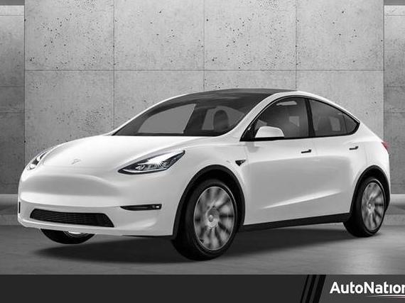 TESLA MODEL Y 2021 5YJYGDED7MF118507 image